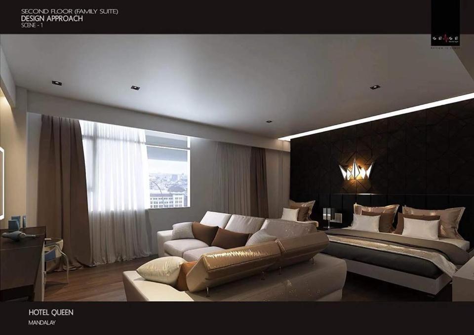 Hotel Queen مانديلاي المظهر الخارجي الصورة