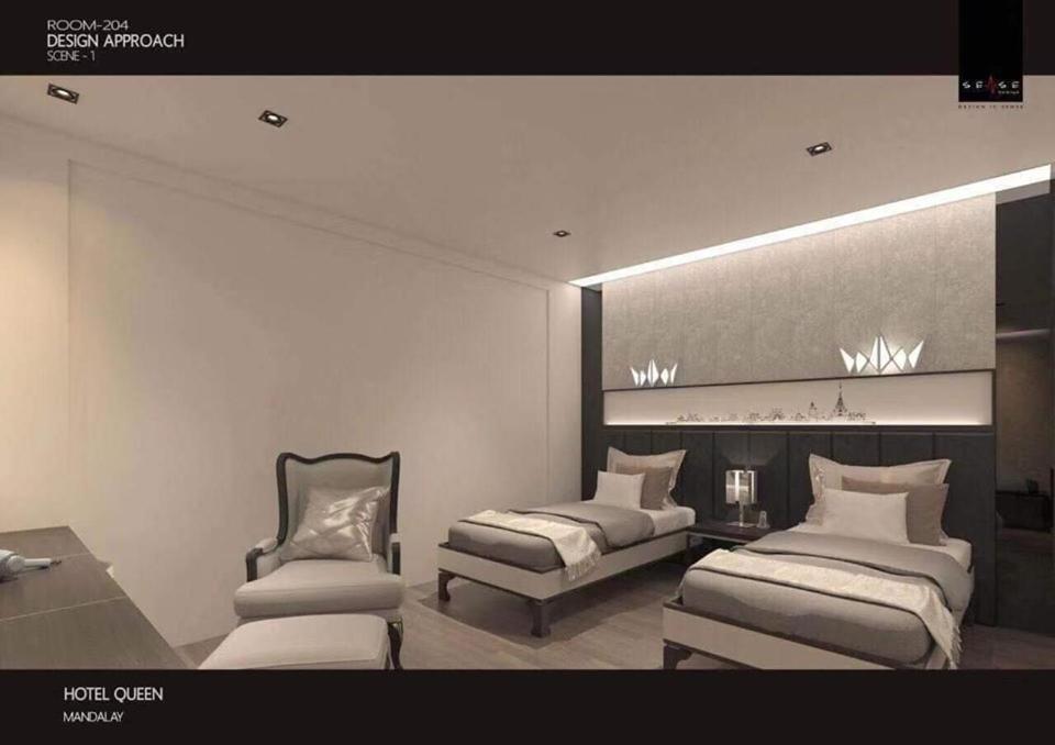Hotel Queen مانديلاي المظهر الخارجي الصورة